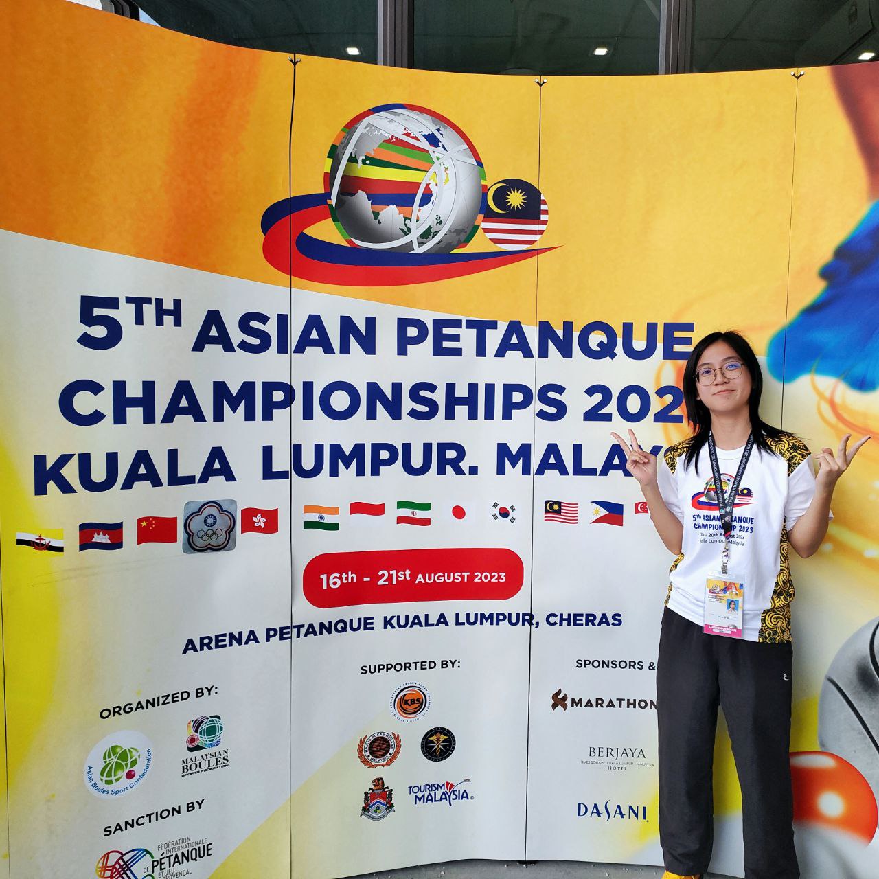 Image taken during 5th Asian Petanque Championship